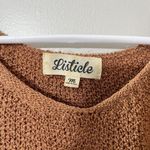 Listicle Womens Burnt Orange Wide Sweater Crew Neck Long Sleeve Size M EUC Photo 9