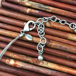 Chico's Chico’s Red Medallion Choker Necklace Seed Beads Photo 4