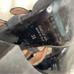 Laurence‎ Dacade Maja Multi Buckle Strap Heels Pumps Black Suede Size 38 READ Photo 9