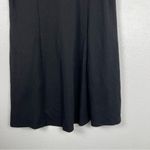 Urban Outfitters  Ribbed Short Sleeve Skater Dress‎ Black Sz S Photo 3