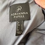 Adrianna Papell NEW NWT  BHLDN Idris Open Back Maxi Gown Hydrangea Gray Blue Photo 10