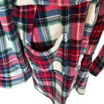 Ralph Lauren Lauren multicolored plaid long sleeve collared long bath robe small Photo 6