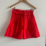 The Great. The Pleated Trouser Short. Size 1 New Red Photo 2