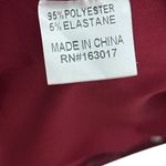 Princess Polly  Friday Fever Mini Dress Burgundy BodyCon Glitters Women’s Size 4 Photo 9