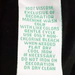 Bill Blass Black Floral Bird Embroidered Boho Top Womens Whip Stitch Folk Artsy Size XL Photo 4