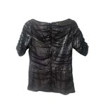 Tadashi Shoji shimmery blank layered top sz 10 Photo 1