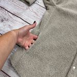 & Other Stories & Other Stories Manteco Wool Sherpa Teddy Shirt Jacket Beige Oversized Size M Photo 3