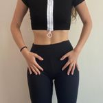 Suzette Collection Black Off The Shoulder Crop Top Photo 8