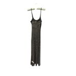Refuge Vintage Y2K Women Black Mesh Sheer all over rhinestone Dress Size Medium Photo 5