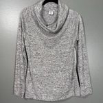 Hello Mello Women's Gray Cowl Neck Sweatshirt Photo 0