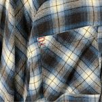 BDG  Urban Outfitters Oversized Plaid Flannel Shirt Blue Black Women’s Medium Photo 1