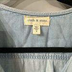 Cloth & Stone Anthropologie  Chambray Romper Size S Photo 3