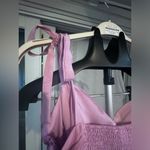 ASTR  Women's Lavender Pink Aiko Ruched Mini Dress Size Large Photo 10