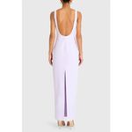 Amanda Uprichard  Marbella Maxi Dress in Feather Size Medium Photo 9