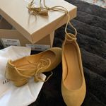 Sézane Sezane Valentina babies in curry. Size 36 Photo 6