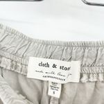 Cloth & Stone x Anthropologie Womens Lyocell Lightweight Button Side Mini Skirt‎ Gray Photo 3