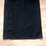 Hunt Club Elegant Black Pencil Skirt women’s vintage size 16 back slit buttons grunge Photo 2