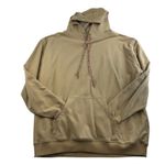 Natural Life  One Size OS Oversized Hoodie Sweatshirt Beige Baggy Grunge Punk Photo 0