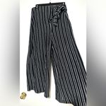 All in Favor NWT  Tie Waist Stripe Wide Leg Large Photo 5