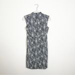 MM.LaFleur The Aditi Dress Crackle Black White Tailored Knee Length Dress Size 2 Photo 4