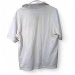 Burberry XL Polo Top Tshirt Shirt Womens Nova Check Short Sleeve White Logo Photo 5