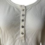 Dylan NWT,  Long Sleeve Thermal Tunic Tee with Beaded sleeve accent, Sz M Photo 8