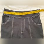 Urban Outfitters  black‎ pants , side zip, top stitch, sz S Photo 6