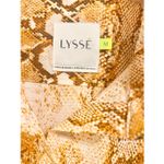 Lysse  Animal Print Sleeveless Long button down shirt Sz M Photo 8