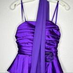 Vintage Cinderella Design‎ Formal Dress with Scarf Purple Photo 1