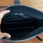 Celina Paris Olive Green Serpent Skin Leather Shoulder Purse Gold Hardware Photo 3