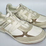 Diesel  Womens Shoes Sneakers Size 9 Active W Moslette Cream Leather Y2K Vintage Photo 0