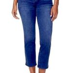 NYDJ Marilyn Straight Leg Crop Snap Closure Medium Wash Women’s Plus Size 24W Photo 0