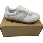 Women's Barefoot Sneaker Shoes Wide Toe Breathable Walking Shoes Size 7 Diabetic White Photo 1