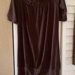 SoSIK Jersey Dress with interesting collar Size L Photo 2