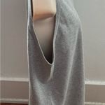 Champion  Authentic athletic gray embroidered logo tank top, size M athleisure Photo 8