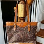 Gianni Bini Giani Bernini Paisley Tote Shoulder Bag Photo 4