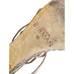 Alexandre Birman  Python Snakeskin Strappy Wedge Heel 10 Brown Luxury Mobwife Photo 9