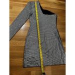 Balmain  Dress Crystal Embellished Metallic Asymmetrical Lightning Bolt Sz XS S‌‌ Photo 12