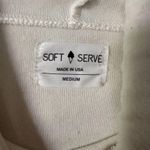 Soft Serve Cream colored sweatshirt White Size M Photo 2