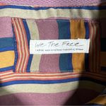 Free People We The Free Moody Blues Striped All Smiles Button Down Top Photo 2