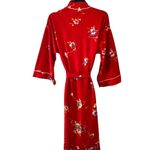 Vintage David Brown California Red Floral‎ Robe Size undefined Photo 3