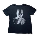 Old Navy Tupac Shakur hip hop Rapper praying hands graphic tee Photo 1