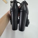 Lulus  Shoes Womens Size 8 Black Sivan Platform Strappy Block Heel Evening Party‎ Photo 6