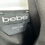 Bebe  Women's Ruffle Halter Tie Neck Jumpsuit‎ Pants Black Size 4 NEW Photo 9