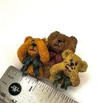 T.B.C. Boyds Bears hear see speak no evil bear vintage brooch Photo 1
