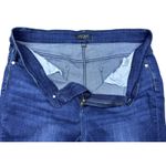 Judy Blue  Denim Shorts 3XL Plus Size Dark Wash Frayed Hem Stretch Photo 4