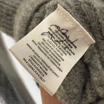 Minnie Rose Cashmere Blend Gray Button‎ Down Cardigan Pearl Buttons Small Photo 4