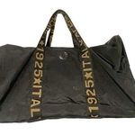 Fendi BLACK NYLON LEATHER 2 WAY TRAVEL Duffle HAND BAG/1A4261 Photo 0