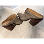 Sam Edelman  Alison Suede Braided Pointed Toe Block Heel Mules Women's Size 7M Photo 3