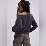 Free People Cool Rider Embellished Pullover Sweater. Photo 3